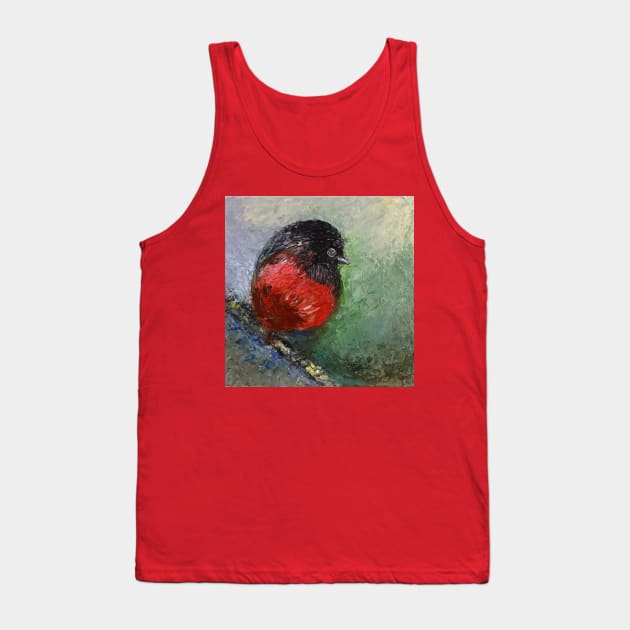 Robin Bird Tank Top by IGDecorArt